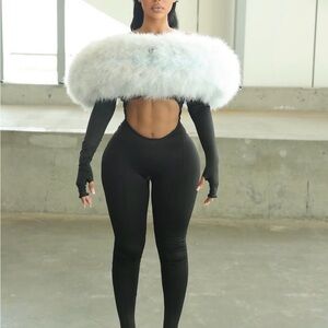 Elegant Black High-Waisted Pants